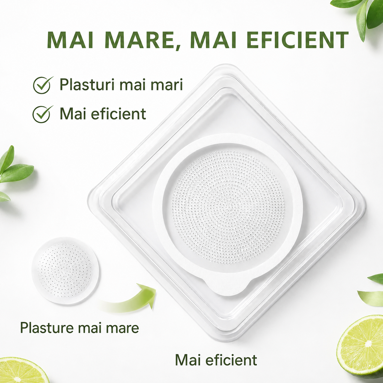 ✨ Plasture nano cu microace 10-în-1 pentru susținerea metabolismului cu Moringa × Berberină × AMPK 🇷🇴